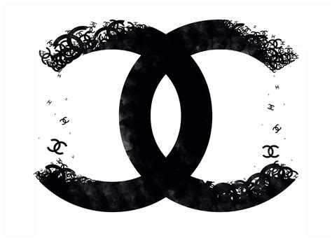 black coco chanel logo